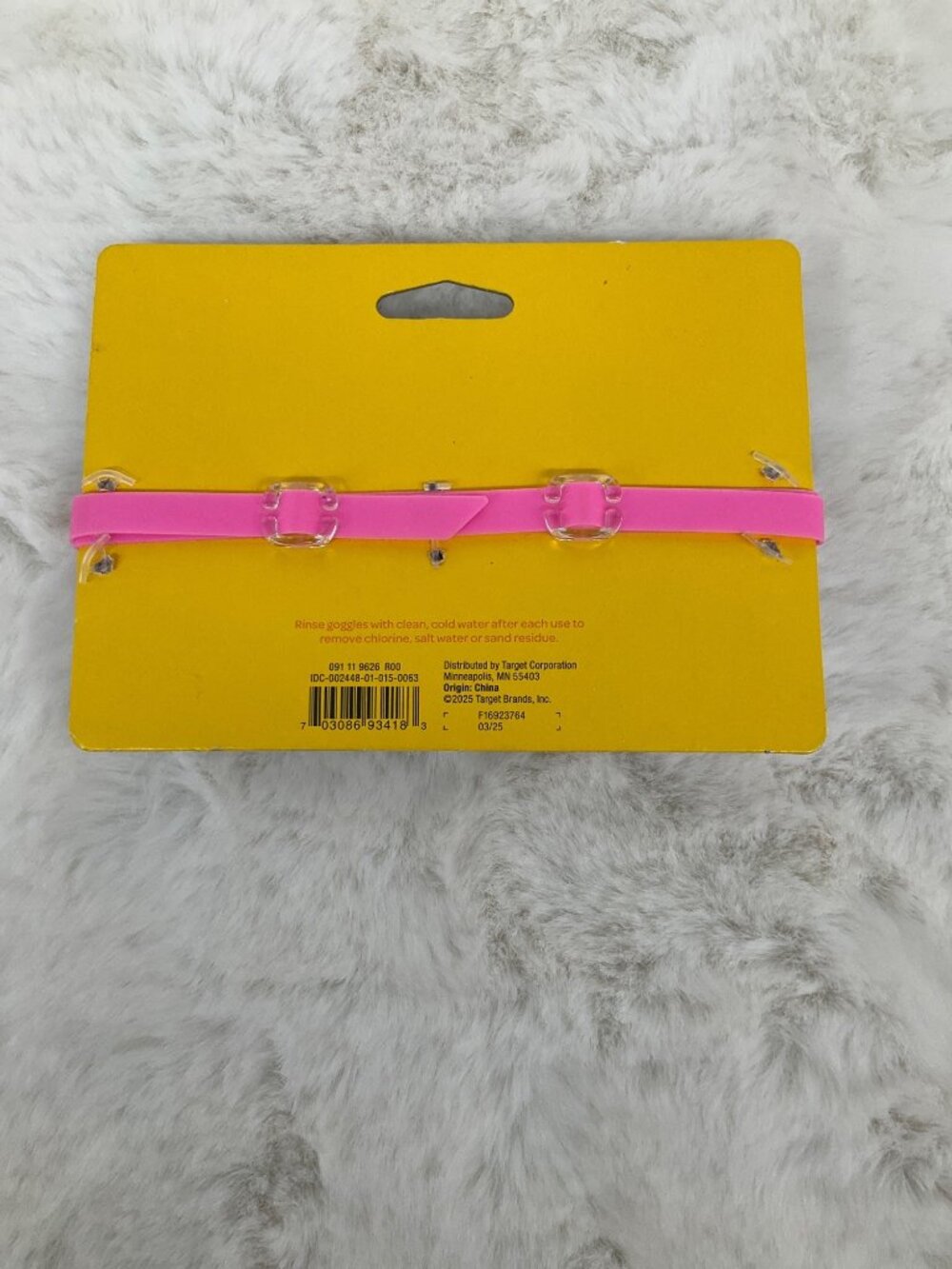 Sun Squad Pink & Blue Toddler Swim Goggles New 2 pr Swim Beach Fun - Picture 3 of 4